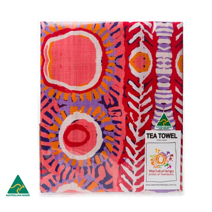 Aboriginal Art Tea Towel –  Murdie Morris