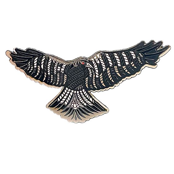 Magpie – Aboriginal Art Pin