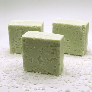 Inland salt soap green clay