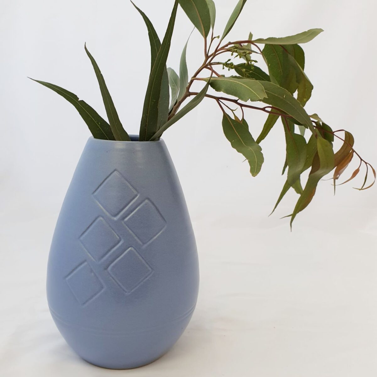 YSB ‘Diamond Ochre’ Design Ceramic Vase Large First Nations Gifts