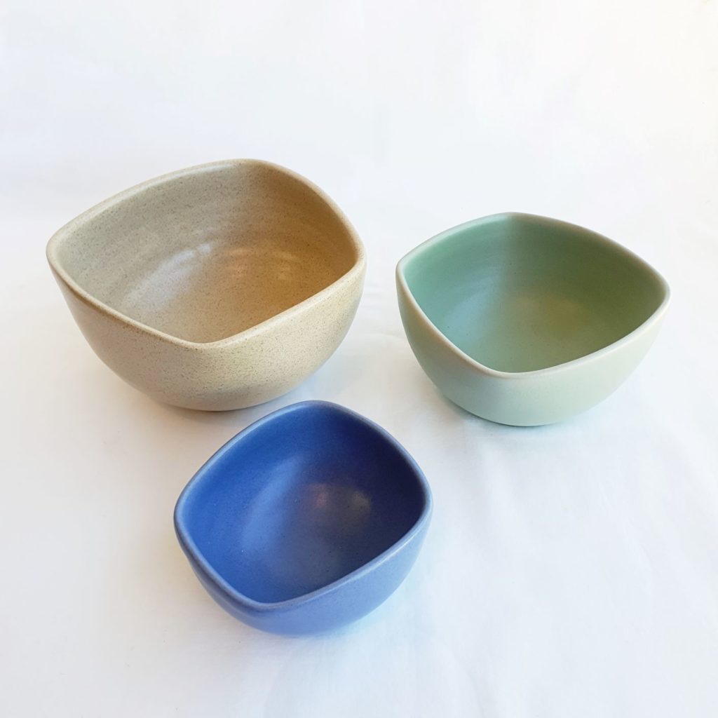 Ceramic Nesting Bowls - Aboriginal design