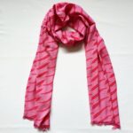 YSB - Marran (Leaf) Scarf - Hot Pink