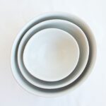 Bush Tucker Nesting Bowls - Square  – White