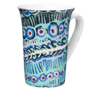 Blue Aboriginal Art Mug