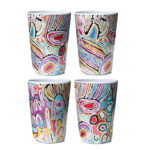 Aboriginal art Beaker cup