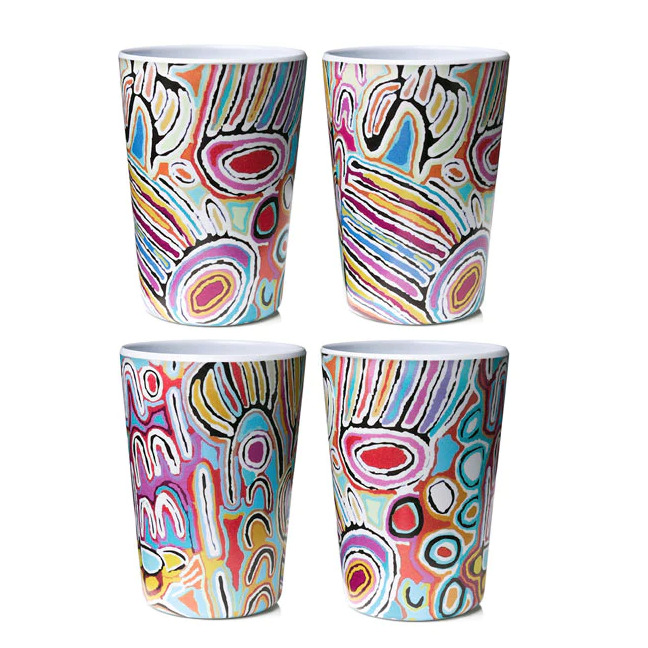 Aboriginal art Beaker cup