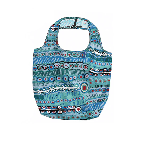 Aboriginal Art Folding Carry Bag – Murdie Morris