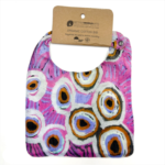 Aboriginal art Organic Cotton Baby bib