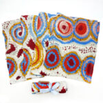 Aboriginal art Cotton Muslin Baby Swaddle