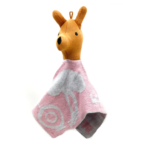 Kangaroo Snuggle Toy - Pink - Varcoe