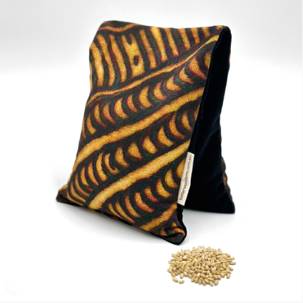 Aboriginal Art - Punu -Lavender Wheat Bag - Burke