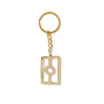 CTG Aboriginal Flag Keyring - Gold