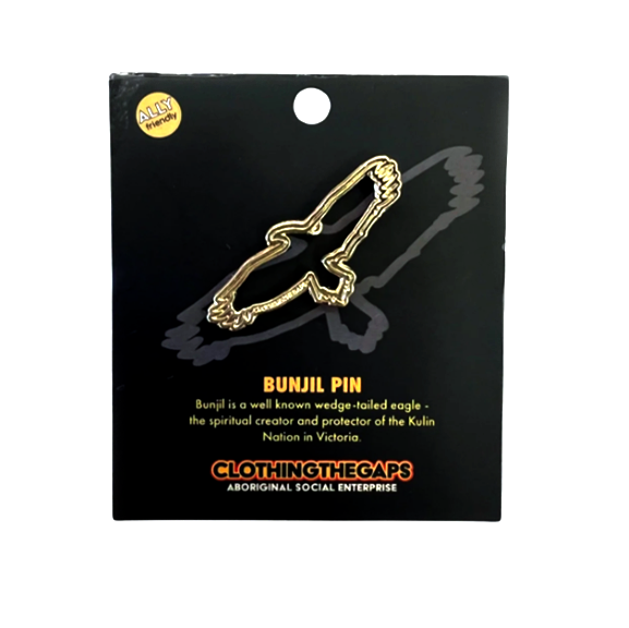 CTG – Bunjil Eagle Pin – Gold