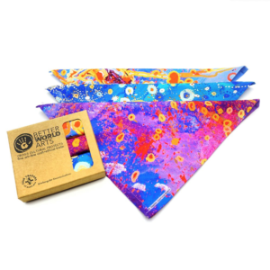 Aboriginal art Handkerchiefs - Steven Nelson