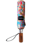 Aboriginal Art Folding Umbrella - Joycie Morton Petyarre