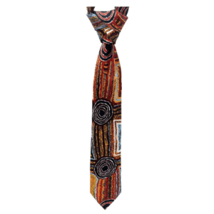 Mary Napangardi Brown Tie Set
