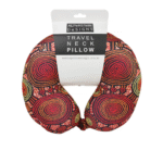Aboriginal Art travel neck pillow