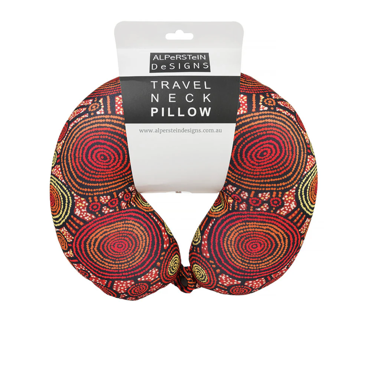 Aboriginal Art travel neck pillow