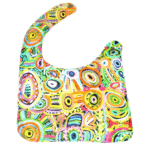 Handcrafted Organic Cotton Baby Bib - Cedric Varcoe