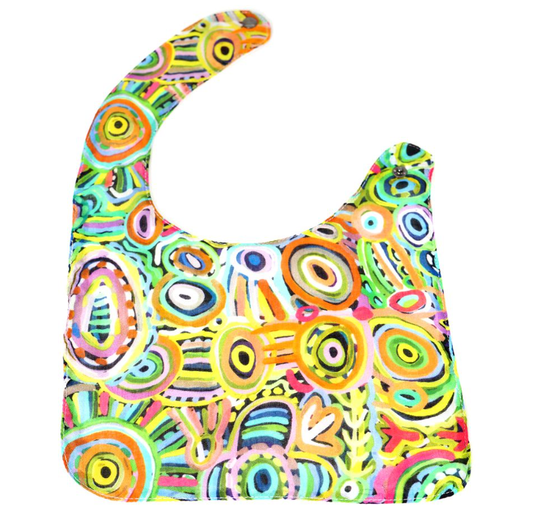 Handcrafted Organic Cotton Baby Bib - Cedric Varcoe