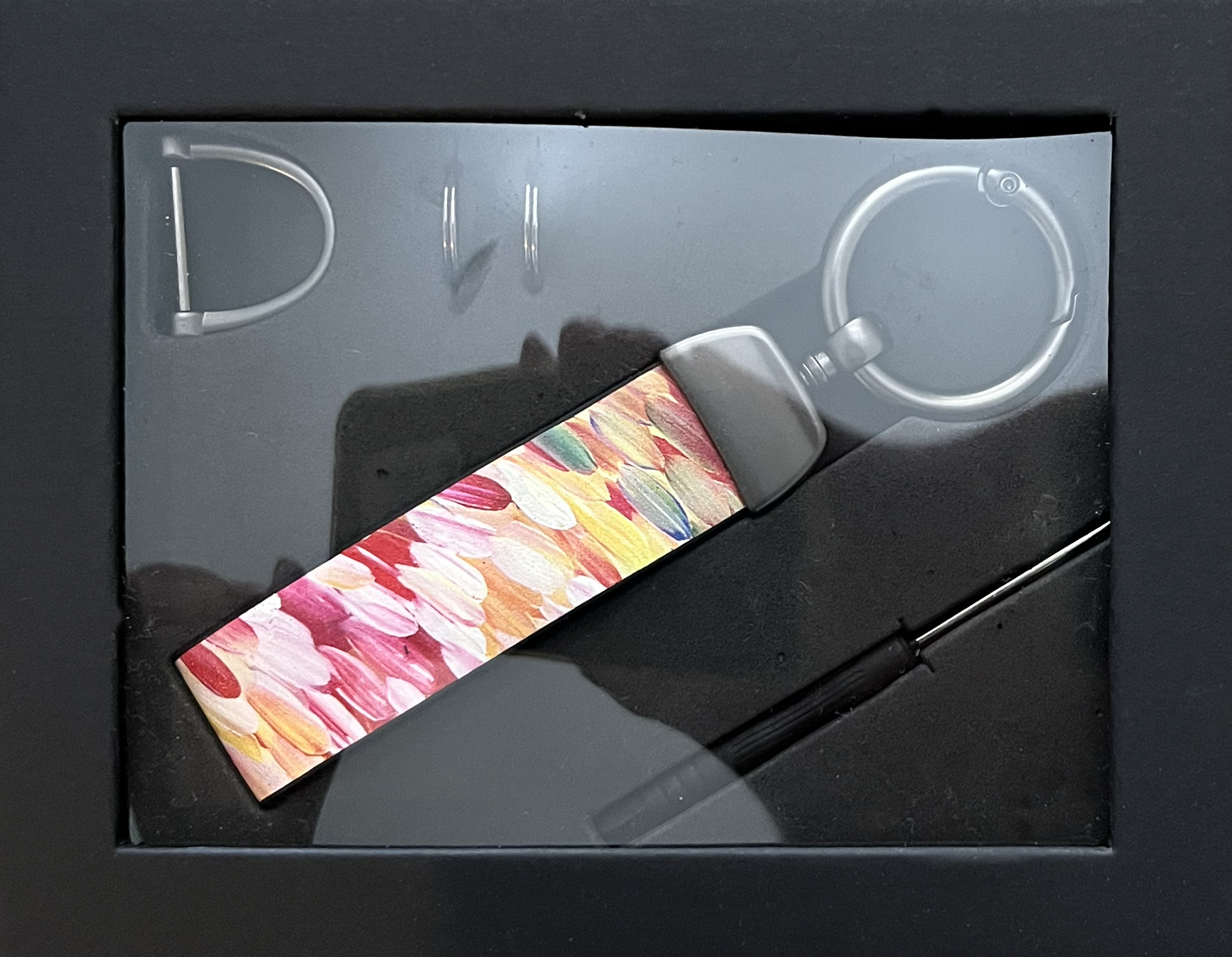 Gloria Petyarre - Leaves Keyring