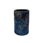 Aboriginal Art Stubby Cooler – Bush Medicine Leaves by Abie Loy Kemarre